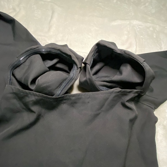 Misguided Black party datenight casual long puff sleeve witchy midi dress in s-4 - Picture 9 of 10